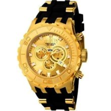 Invicta 6905 Mens Reserve Subaqua Swiss Chronograph 18k Gold Plated Watch