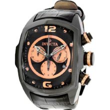 Invicta Lupah Revolution Ceramic Chronograph Leather Men's Watch 10287