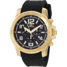 Invicta Men's 1916 Specialty Chronograph Black Dial Bla