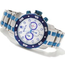 Invicta Men's Pro Diver Scuba Quartz Chronograph Stainless Steel Bracelet Watch
