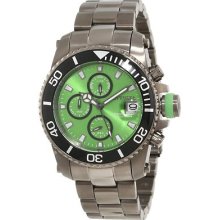 Invicta Men's Pro Diver Chronograph Green Dial Watch 11227