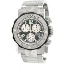Invicta Mens Reserve Collection Sea Rover Chronograph Stainless Steel Watch