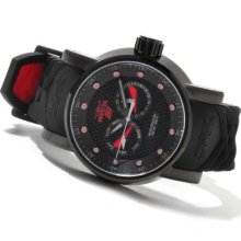 Invicta Men's S1 Rally Ninja Quartz Stainless Steel Silicone Strap Watch