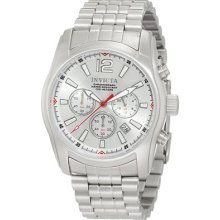 Invicta Men's Specialty Chronograph Silver Dial Stainless Steel Watch10628