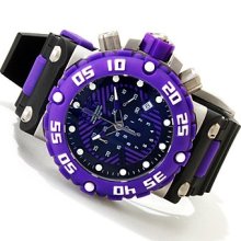 Invicta Men's Subaqua/Nitro Diver Chronograph Black/Purple Dial B ...