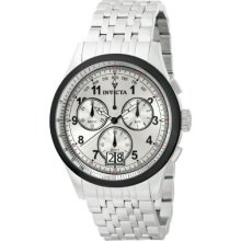 Invicta Men's Vintage Collection Swiss Quartz Chronograph Stainless Steel Bracelet Watch