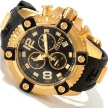 Invicta Reserve Men's Arsenal Swiss Made Quartz Chronograph Polyurethane Strap Watch BL