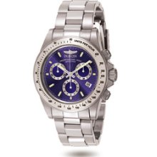 Invicta Speedway Blue Dial Chronograph Dive
