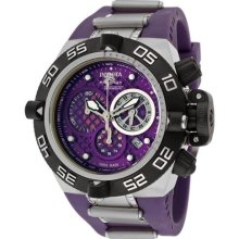 Invicta Watches Men's Subaqua/Noma IV Chronograph Purple Dial Purple P