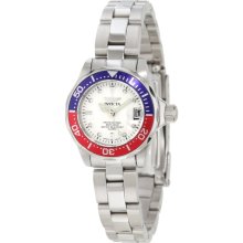 Invicta Women's 8940 Pro Diver 660ft Collection 27mm White Dial Date W