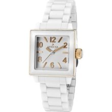 Invicta Women's 'Ceramics' White Ceramic Watch ...