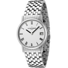 Jacques Lemans Women's Gu198k Geneve Collection Baca Stainless Steel Watch