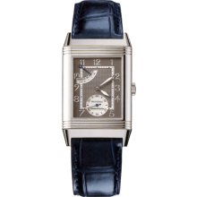 Jaeger LeCoultre Reserve de Marche Platinum Blue Mens Watch 270.64.40