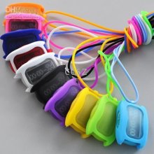 Jelly Led Digital Odm Wrist Watch New Necklace Watches 11 Color 100p