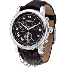 Jorg Gray Luxury wrist watches: 7200 Black Dial Chronograph jg7200-13