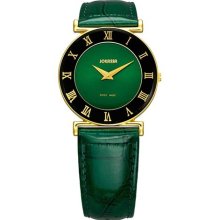 Jowissa Roma Womens J2.045.M Stainless Steel Green Watch ...