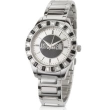 Just Cavalli Designer Women's Watches, Chic - Crystal Bezel Bracelet Watch