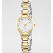 Kate Spade New York Gramercy Mini Two-Tone Bracelet Watch - Silver-Gold