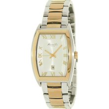 Kenneth Cole Men's Two-tone Stainless Steel Silver Dial Watch