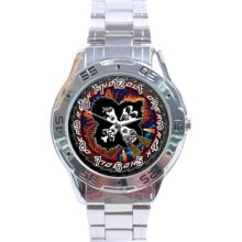 Kiss Rock Roll Stainless Steel Analogue Menâ€™s Watch Fashion Hot