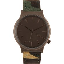 KOMONO The Wizard Print Series Watch in M-81 Camo