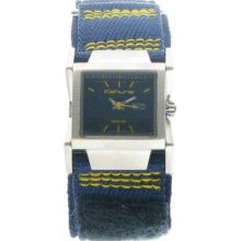 KUV-0007L Kahuna Ladies Blue Velcro Cuff Strap And Blue Analogue Dial ...