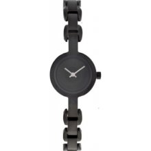 L008GIBBSB Levis Ladies Black Dial Black Bracelet Watch