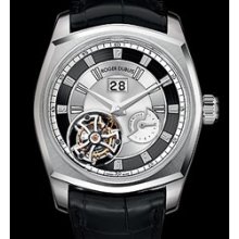 La Monegasque Flying Tourbillon (Platinum / Silver / Leather Strap)