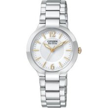 Ladies' Citizen Firenza Bracelet White Dial Watch