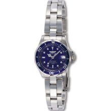 Ladies Invicta Pro Diver Quartz Blue Dial Watch