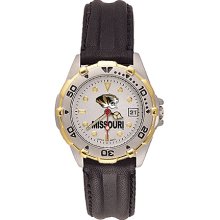 Ladies University Of Missouri All Star Watch With Leather Strap