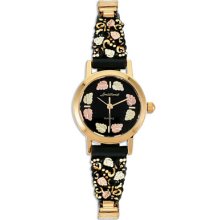 Landstroms Ladies Black Hills Gold Wrist Watch - LWB9285-BLK-09250