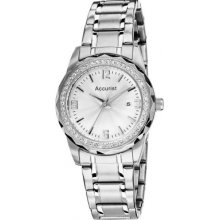 LB1683 Accurist Ladies Silver Tone Watch