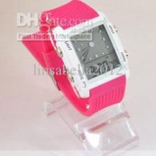 Led Lcd Lantern Dual Display Watches Colorful Chronograph Multifunct