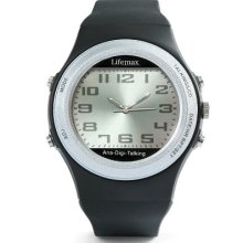 Lifemax Talking Analogue And Digital Unisex Watch With Lcd Dial Analogue 424