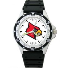 Logo Art NCAA Louisville Cardinals Option Sport Watch