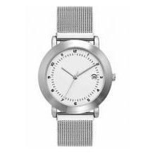 Logomark WC3530-B - Brushed silver finish/Mesh grain steel bracelet Watch