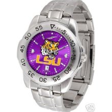 Louisiana State University Tigers Lsu Mens Sport Watch