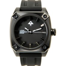 LRG Gauge Black Analog Watch