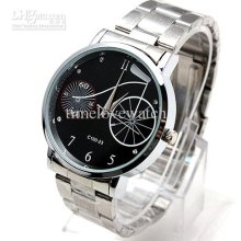 Luxury Fasion Bariho Stainless Steel Band Cycle Bike Quartz Watch 43