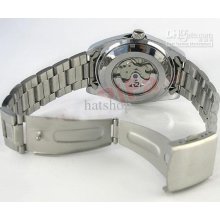 Luxury...new Men's Skeleton Automatic Mechanical Classic Sports Wris