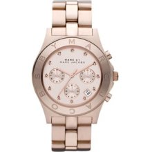 Marc by Marc Jacobs Blade in Rose Gold Adult Unisex Watches - multi