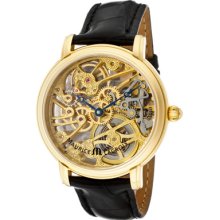 Maurice Lacroix Watches Men's Masterpiece Mechanical 18k Gold Case See