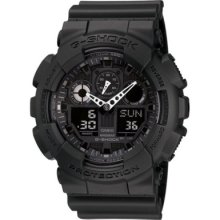 Men's Casio G-shock Black X-large Analog-digital Watch - Model: A100-1a1