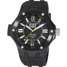 Men's Caterpillar Yellow Steel Navigo Watch Cat A1 161 21 121