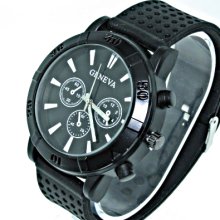 Mens Designer Style Casual Ice Nation Sports Watch With Silicone Band Wcsl269