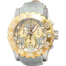 Men's Invicta Reserve Chronograph Watch with Silver Dial (Model: