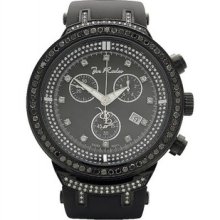 Mens Joe Rodeo Master Black Solitaire Diamond Watch Jojo Jojino 2.65ct Jjm74