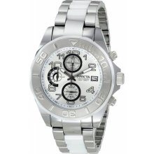 Men's Limited Edition Pro Diver Chronograph Silver Dial Stainless Stee