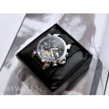 Men's Open Heart Luxury Watch - SALE - Worldwide Shipping - Automatic Watch - USA Hand Made
